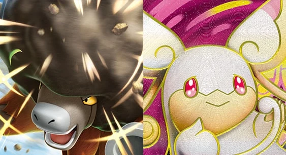 場にあふれるエネルギーで、多彩なポケモンで戦う