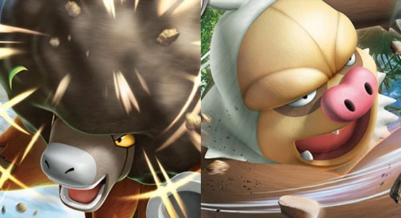 打倒 ポケモンex！ガンガンサイドをとりすすめる