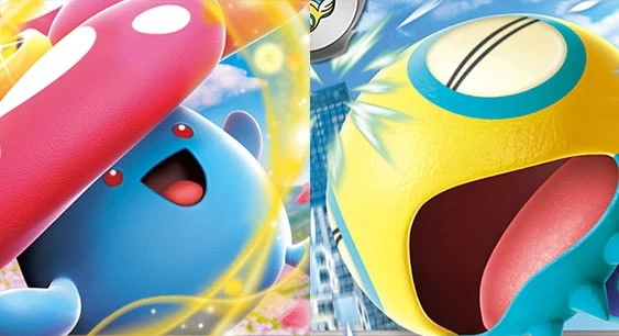 エリカとアオキ、2人の「トレーナーのポケモン」が集結！