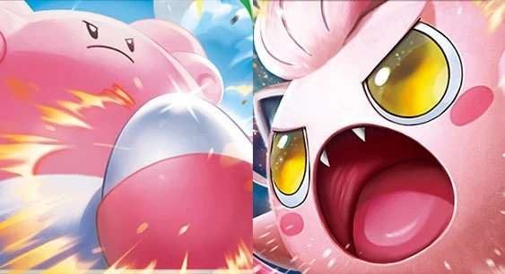 ピンク色のポケモンが大集合！