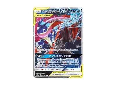 甲贺忍蛙/索罗亚克GX（高级卡包「TAG TEAM GX タッグオールスターズ」）